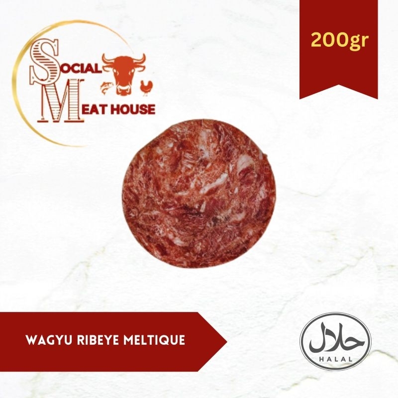 

Premiun Wagyu Ribeye Meltique 200gr