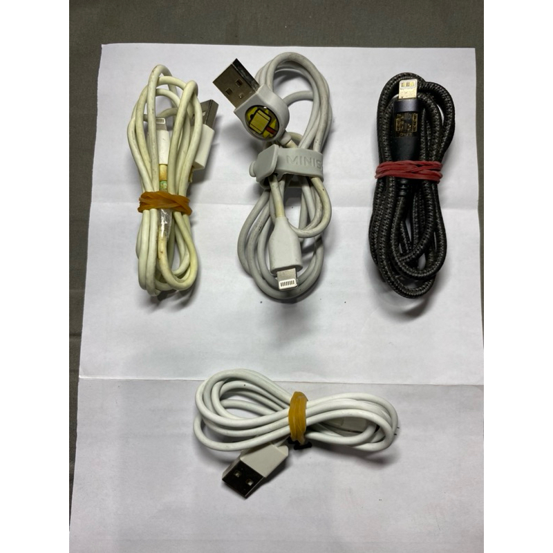 KABEL DATA usb micro, lightning, type c (preloved)