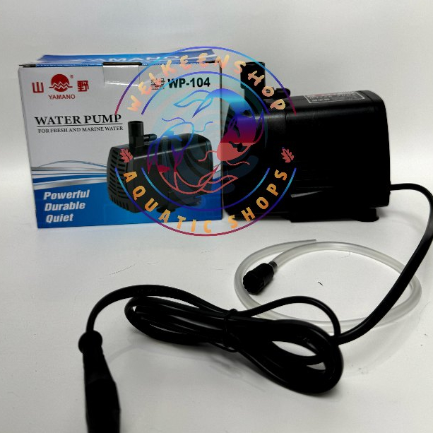 YAMANO 104 MESIN POMPA AQUARIUM POMPA KOLAM POMPA CELUP HIDROPONIK NAIK 1,5 METER YM 104 YAMANO104