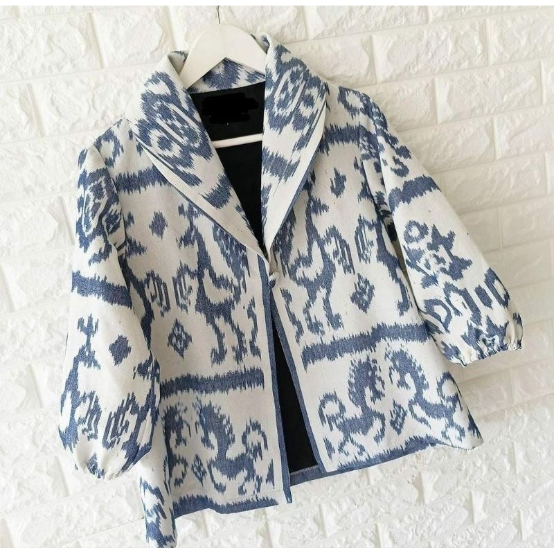 blazer tenun sumba ntt original