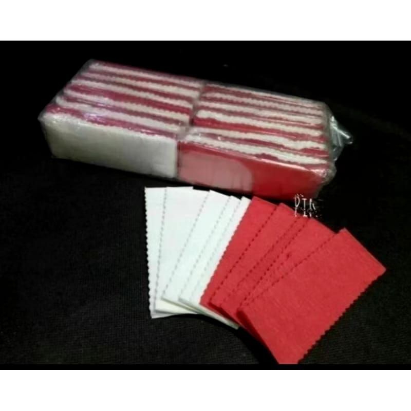 

kertas craf lapis merah putih panjang 1m