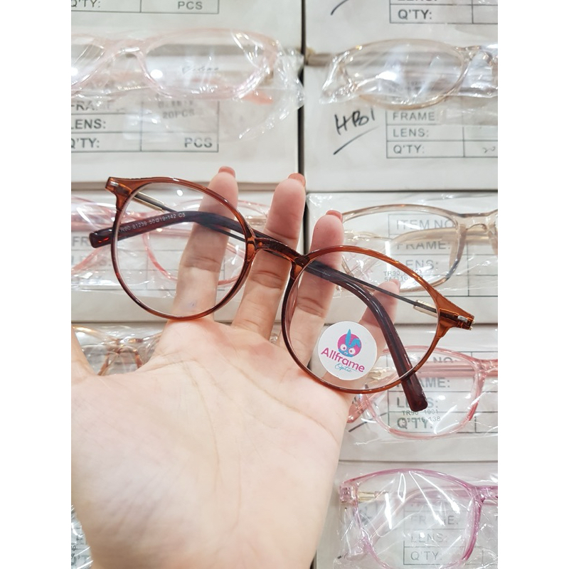 KACAMATA BULAT RINGAN NORMAL MINUS KODE 81239 ANTI RADIASI