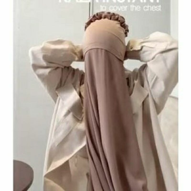pashmina inner 2in1 turki/pashmina inner cepol/pashmina instan/pashmina ceruty babydoll premium/pash
