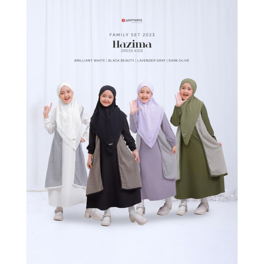 YASMEERA | GAMIS ANAK HAZIMA | DRESS KIDS