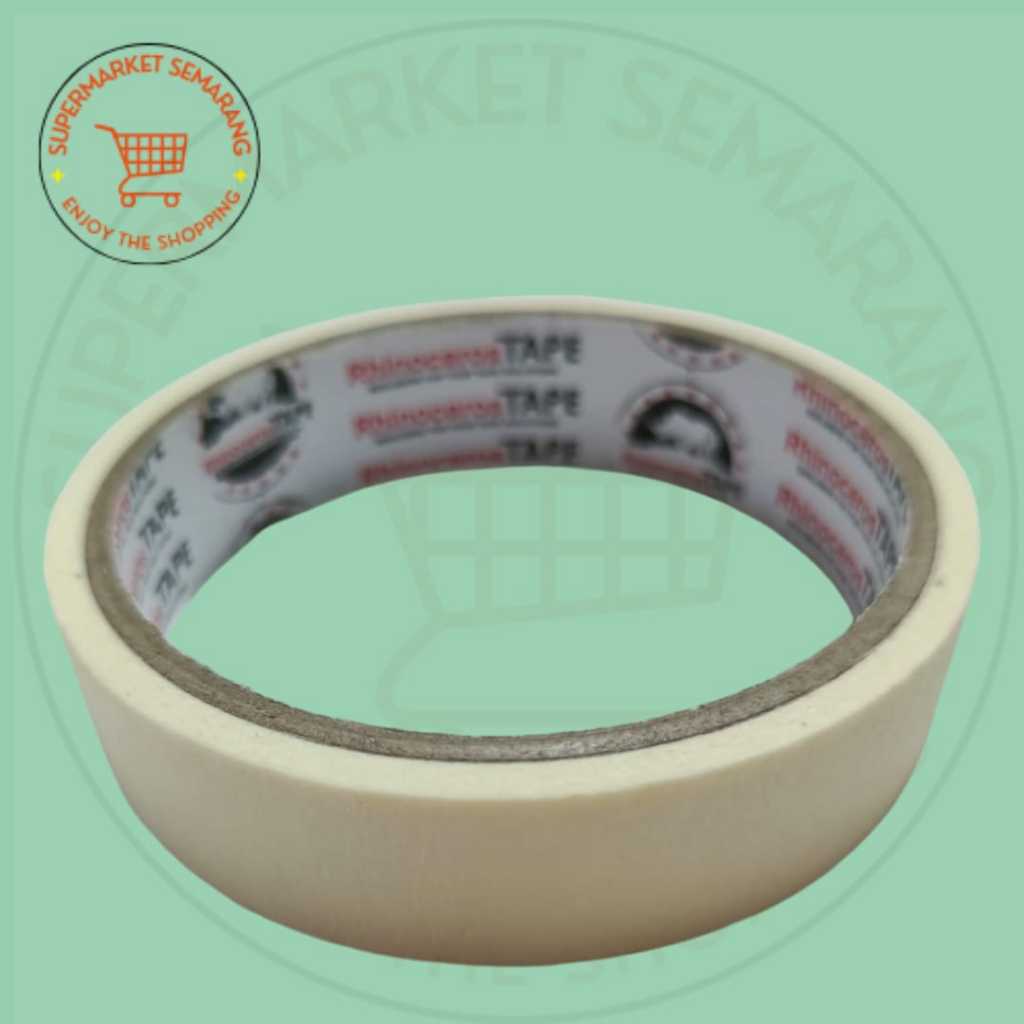 

(B) Masking Tape 2cm / Lakban Isolasi Kertas 2cm Besar