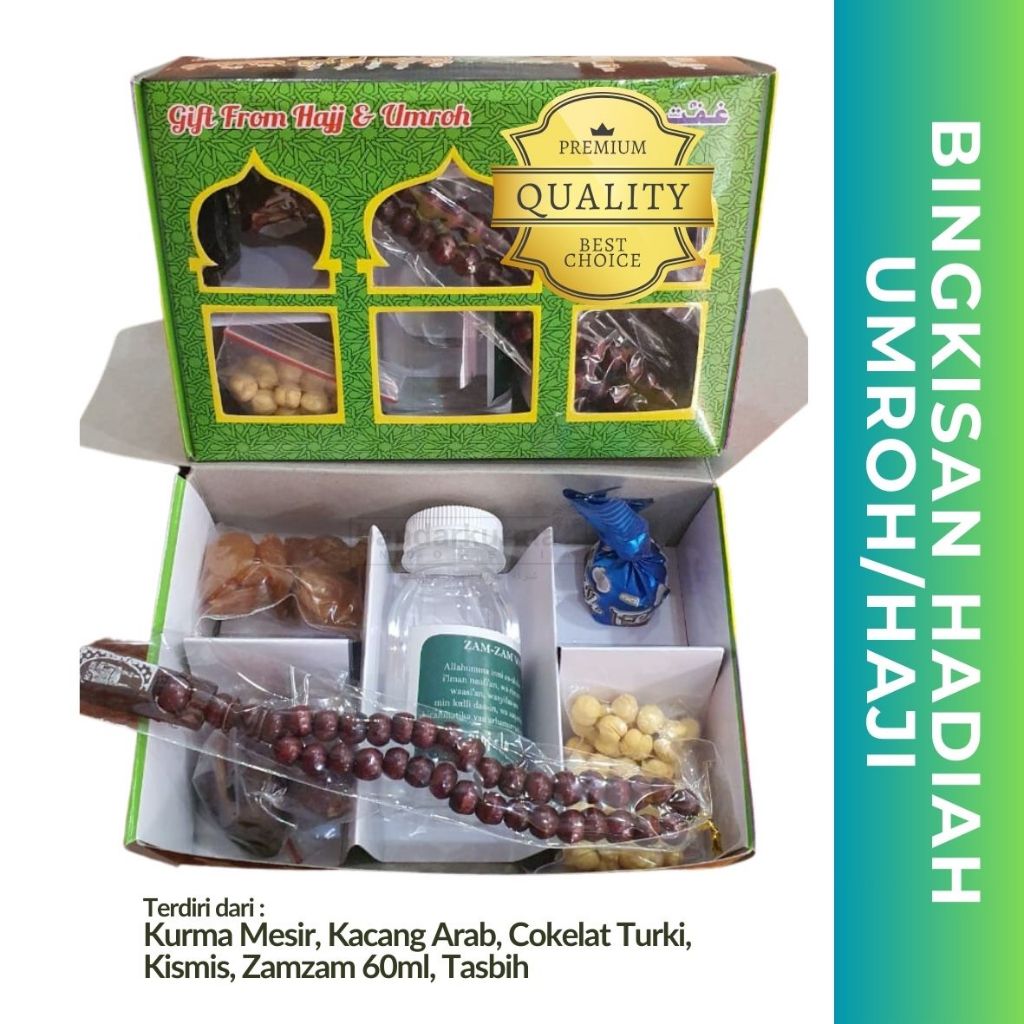 

Bingkisan oleh oleh umroh gift haji paket hadiah