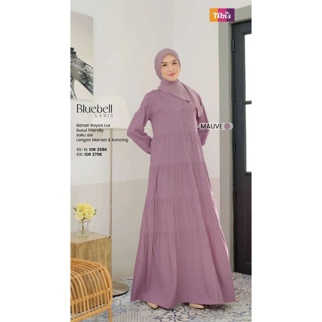 Gamis Murah Nibras BLUEBELL