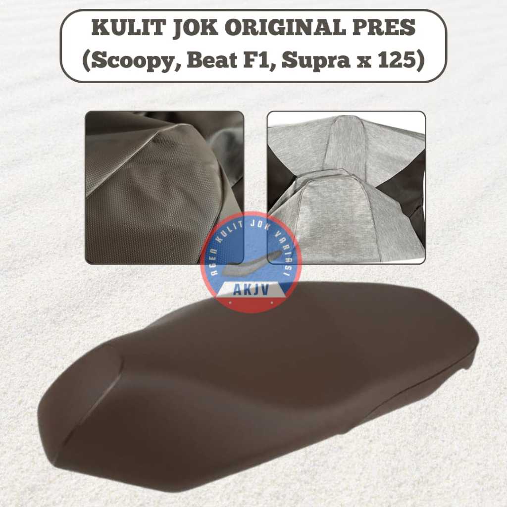 Kulit jok motor original Supra X 125/kulit jok original beat F1/kulit jok original Scoopy