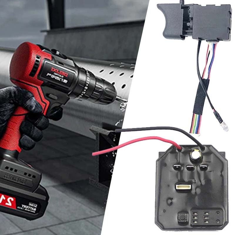 Saklar Bor Baterai Saklar Bor Tangan Universal Alat Pengatur Kecepatan Saklar Bor Tangan Utk Bor