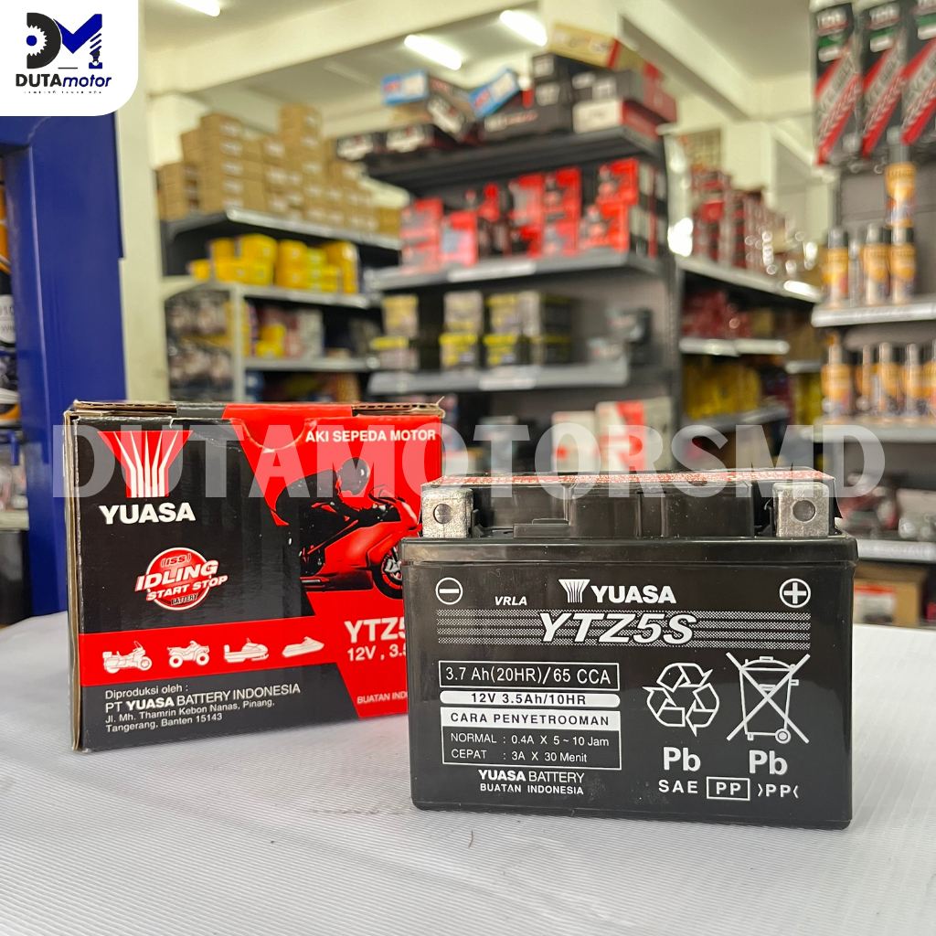 AKI YUASA YTZ5S 12V 3.5AH