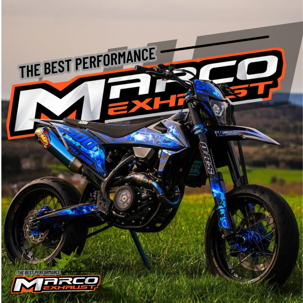 knalpot FMF RCT 4.1 CRF DTREKER KLX WR& RAKITAN Super copy dengan leher alala titanum