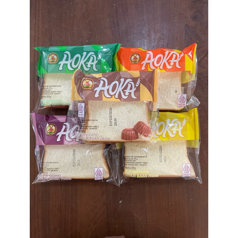 

AOKA ROTI PANGGANG (4 BIJI)