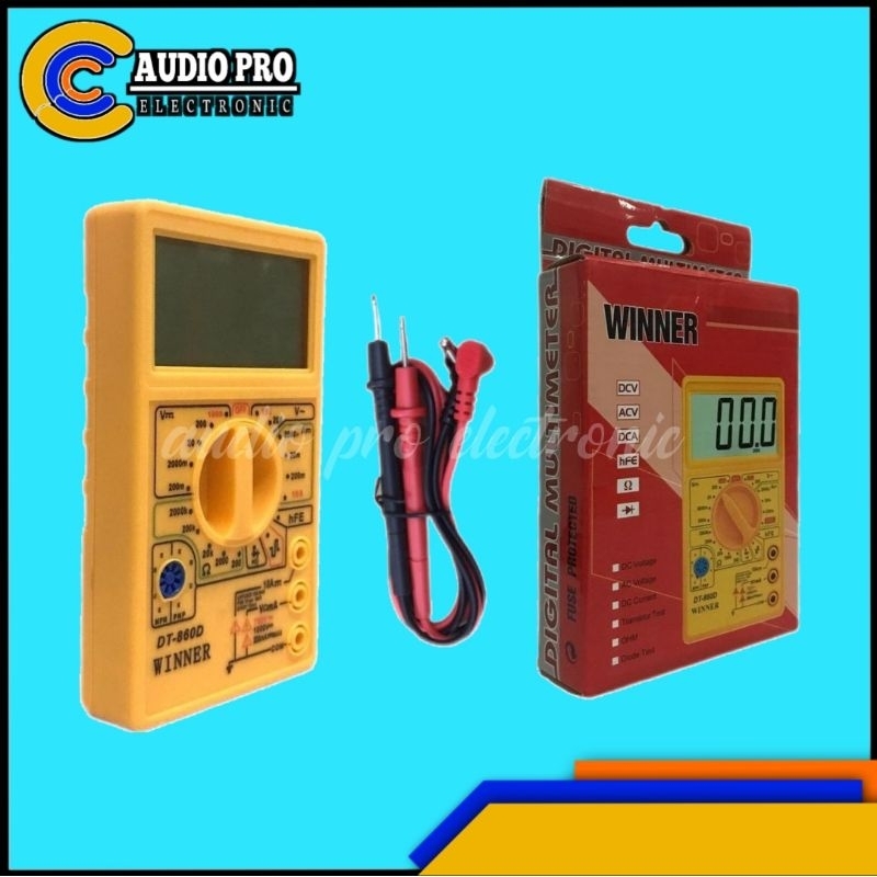 MULTIMETER DIGITAL WINNER DT 860D
