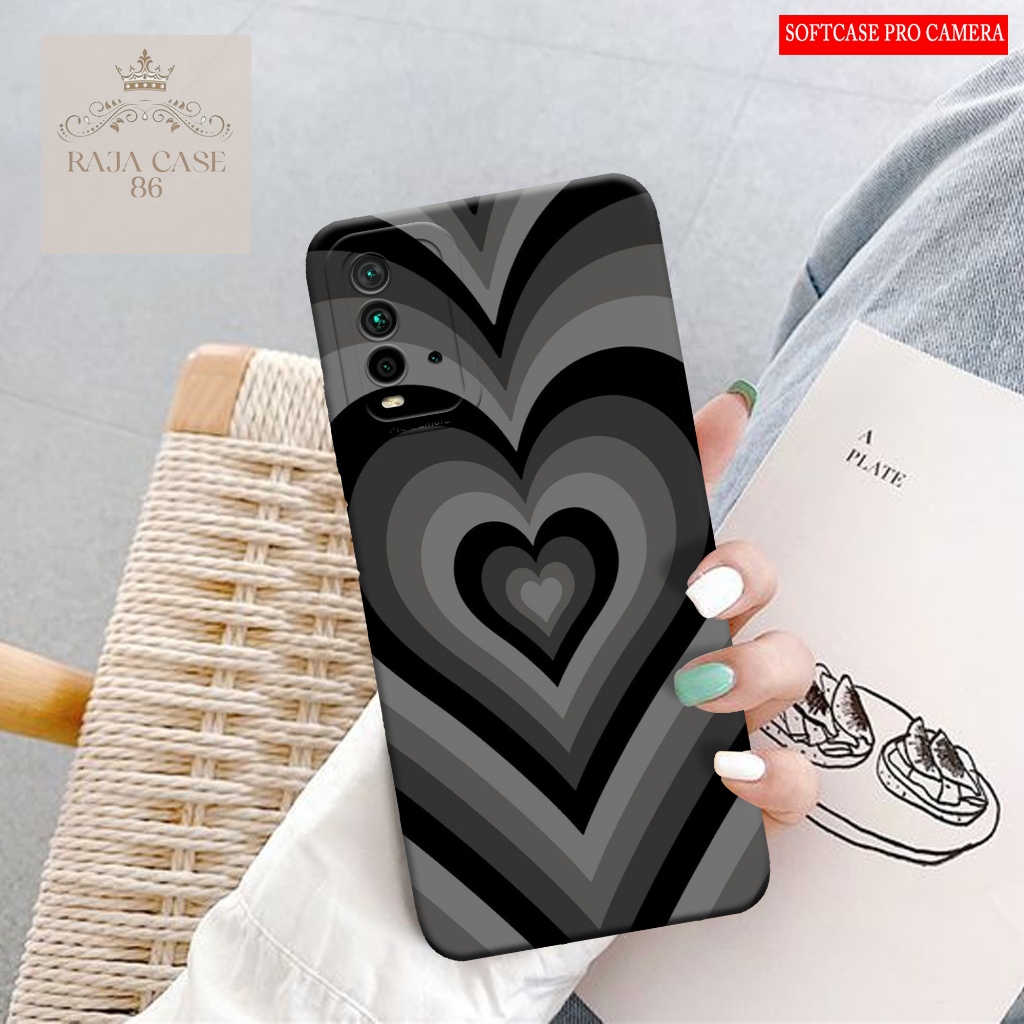 Case Xiaomi Redmi 9T - Casing Redmi 9T - Motif case love - Xiaomi - Softcase Redmi 9T Pelindung Hp A