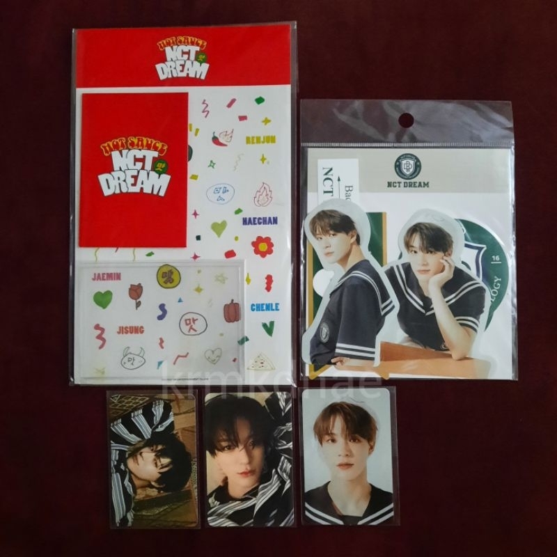 MD DECO SET HOT SAUCE + LUGGAGE STICKER BTS KIT JENO