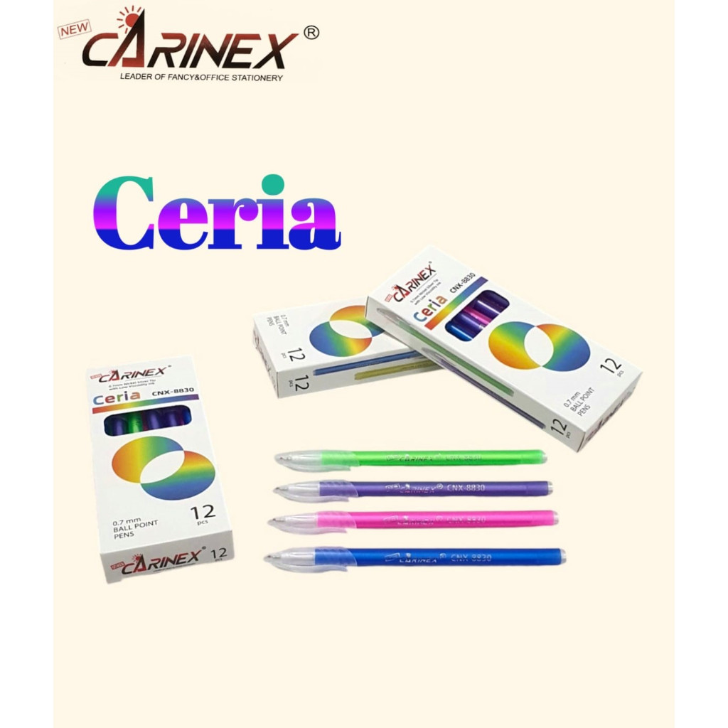 

Pulpen Carinex Ceria CNX-8830 (12pc)