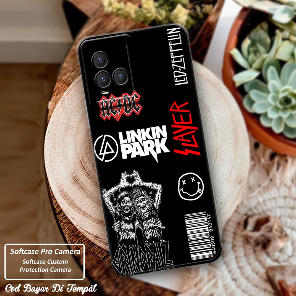 Softcase Pro Camera Case Hp VIVO Y21 - Y21A - Y21S - Y21T - Y33S Fashion Softcase Case ACDC Terbaru 