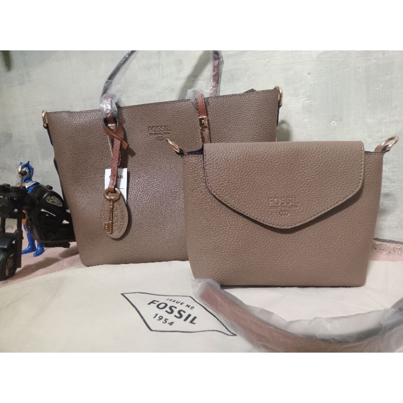 PRELOVED TOTE BAG FOSSIL ORIGINAL USA