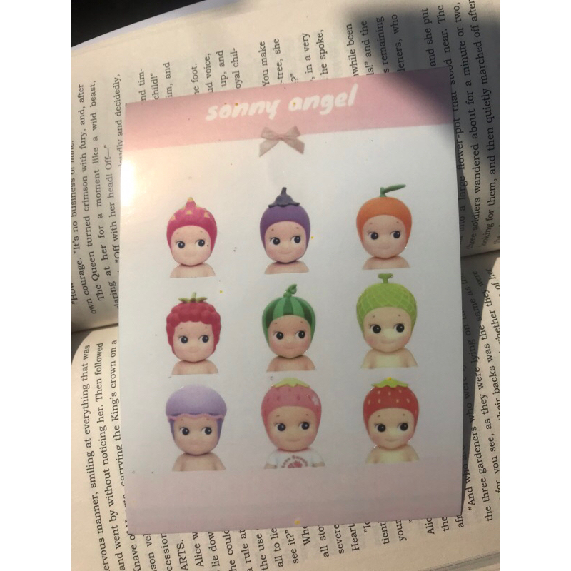 

sonny angel stiker dekorasi book case laptop etc