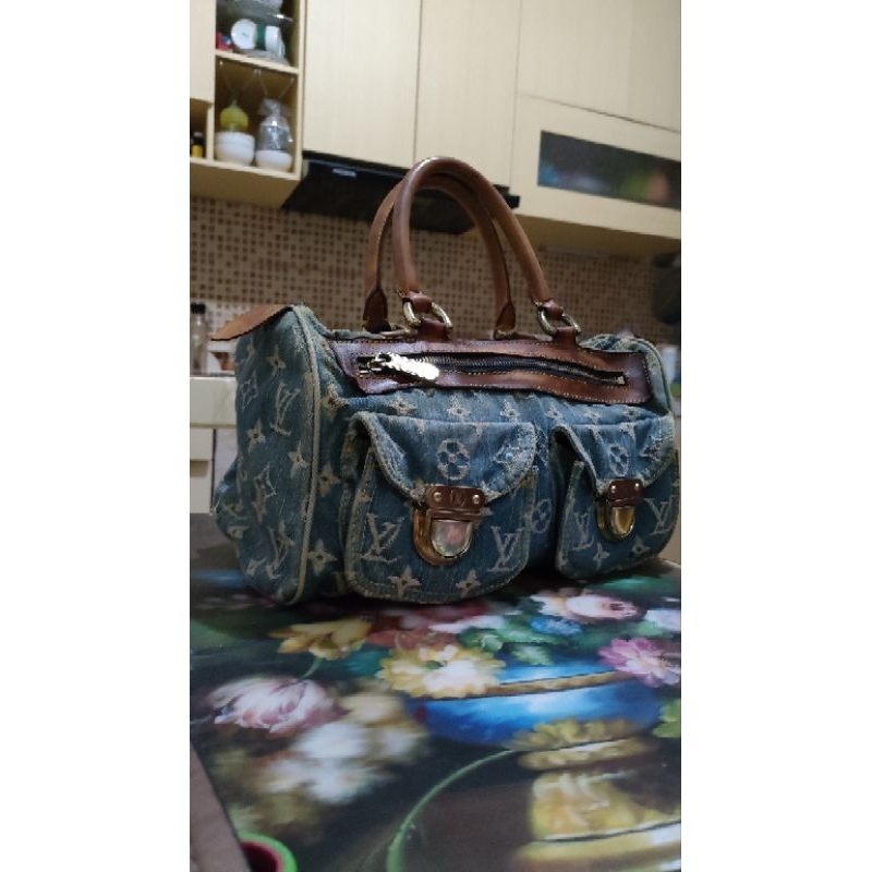 LV Speedy Denim Vintage