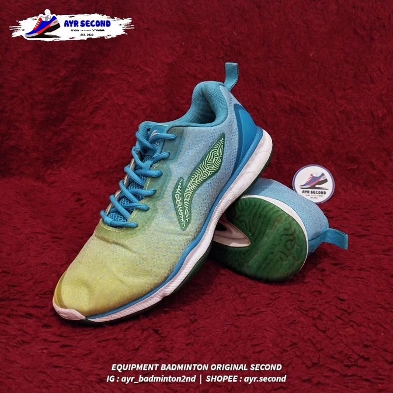 Sepatu Badminton LINING GRADIENT Original Second