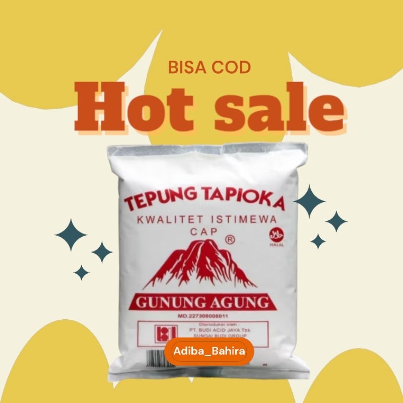 

TEPUNG TAPIOKA CAP GUNUNG 500 GR