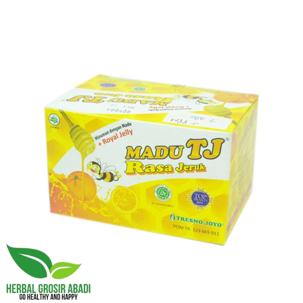 

Madu TJ Sachet Rasa Jeruk | Madu Tresno Joyo Per Box 12 Sachet