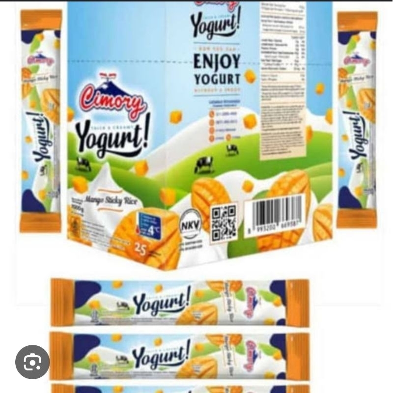 

(KHUSUS OJOL) CIMORY YOGURT STICK 40GR MANGO BOX (25PCS/BOX)