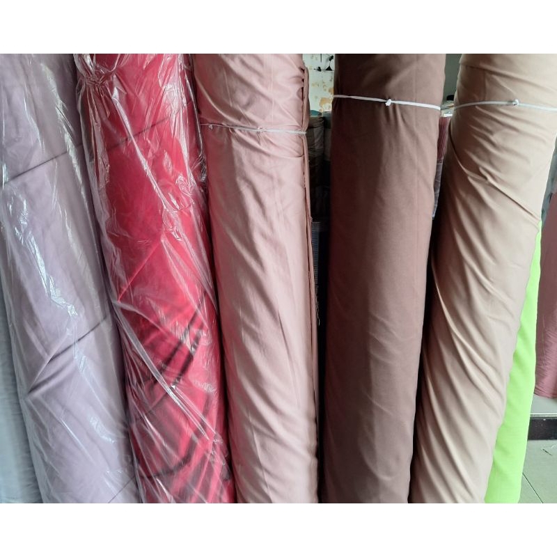 Micro Tensel Polos Kain Sprei Meteran|Kain Sprei Hotel Lebar 280