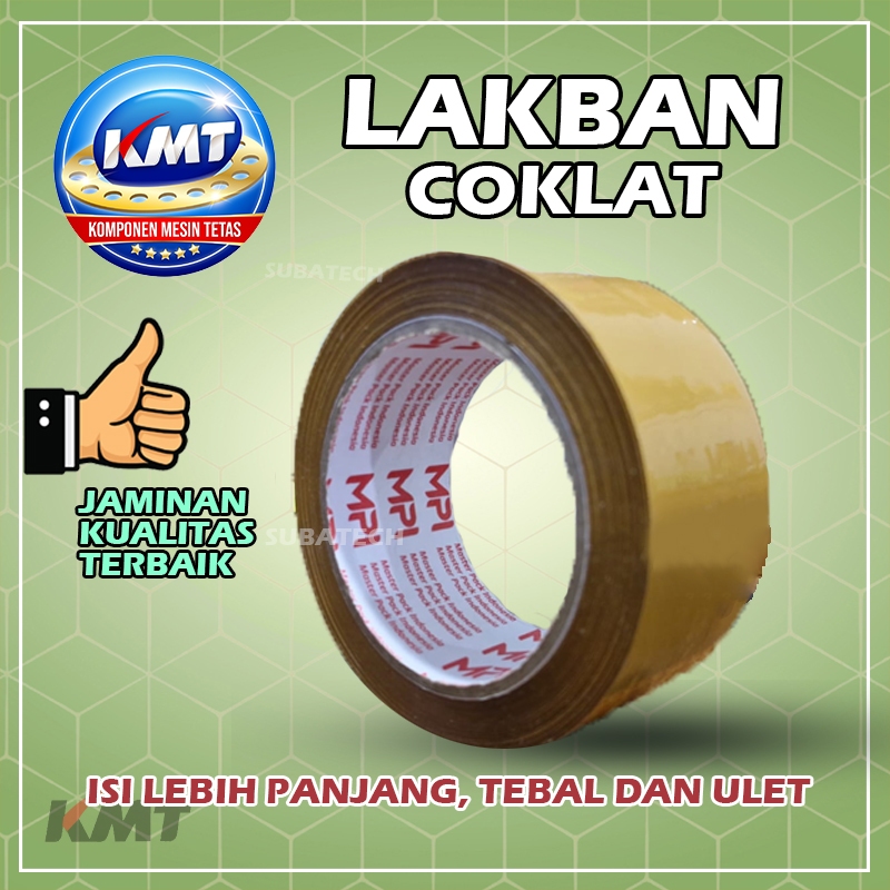 

Lakban Coklat 100 Yard x 45 mm MPI