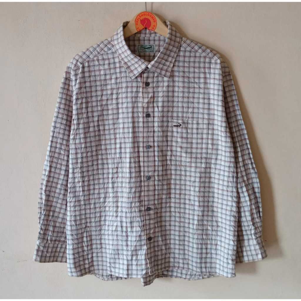 kemeja crocodile second kemeja flanel crocodile KEMEJA PRIA