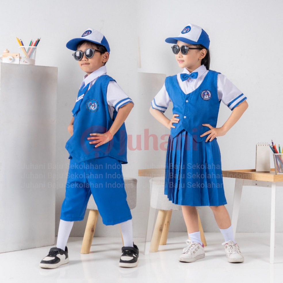 Belanja hemat TK PAUD Pendek Sekolah Anak PAUD Sekolah Anak TK Baju Sekolah PAUD TK Anak Baju Anak