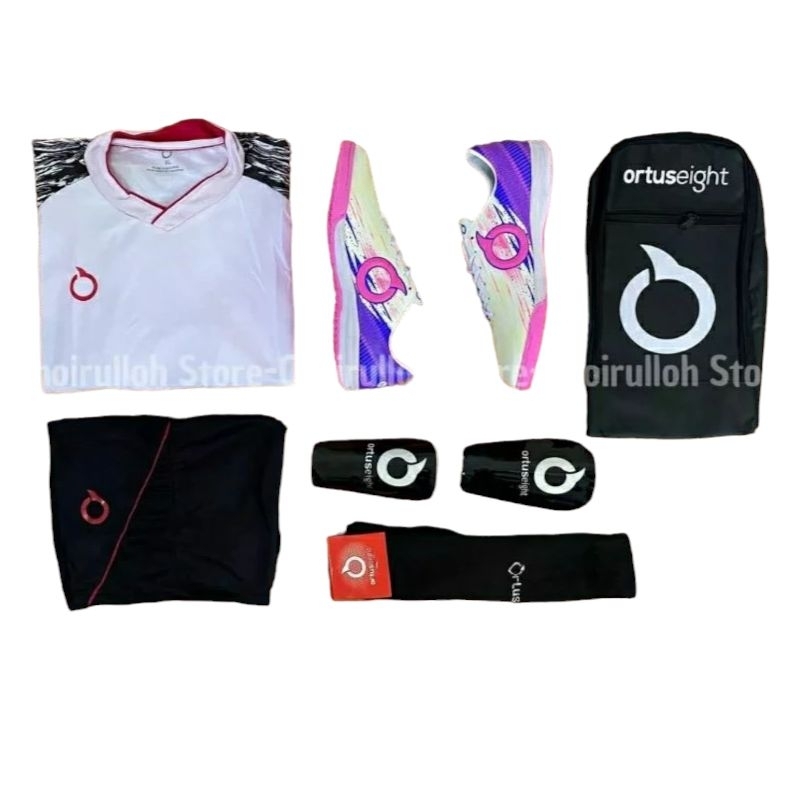 Paket komplet jersey sepatu futsal specs accelerator invinity swervo
