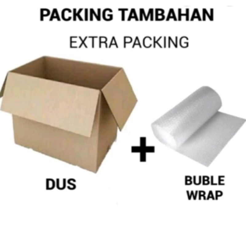

Box dan Bubble Wrap Ekstra Packaging Pengaman Paket