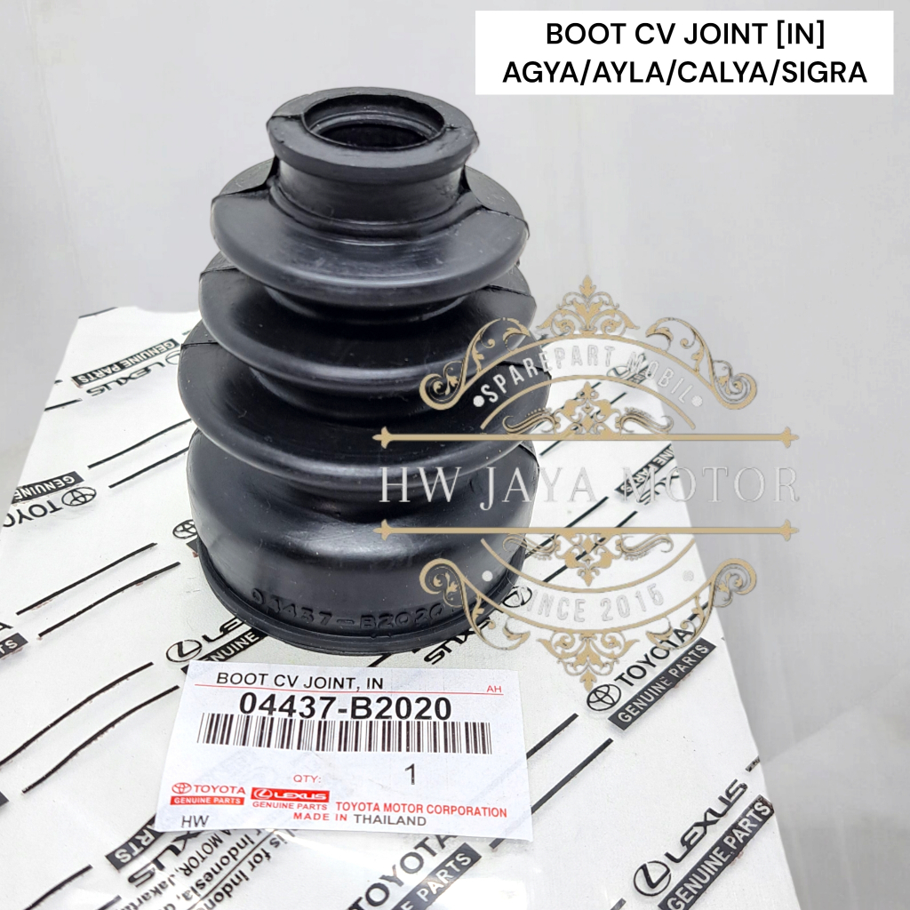 BOOT CV JOINT IN DALAM TOYOTA AGYA AYLA CALYA SIGRA ORIGINAL