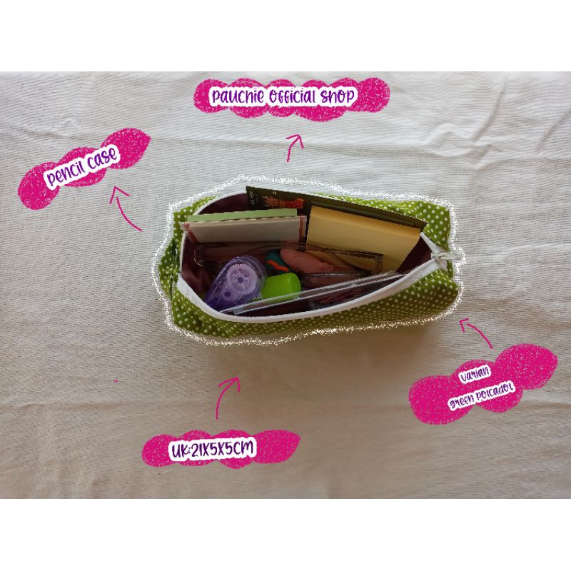 

PAUCHIE tempat pensil (pencil case) / pouch