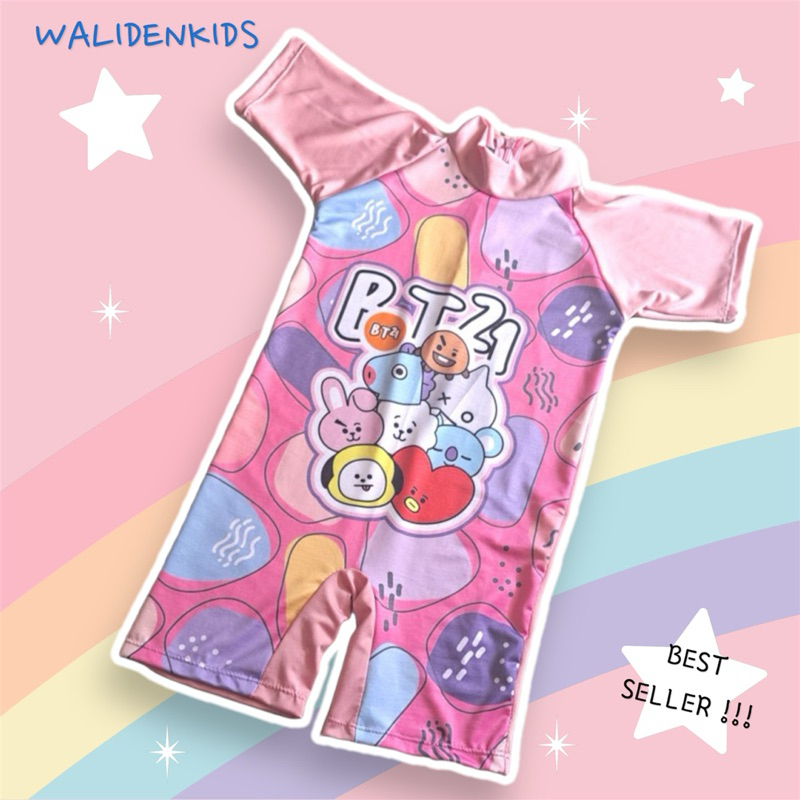 Baju Renang Anak Bayi Perempuan Bt21 0-12 Tahun