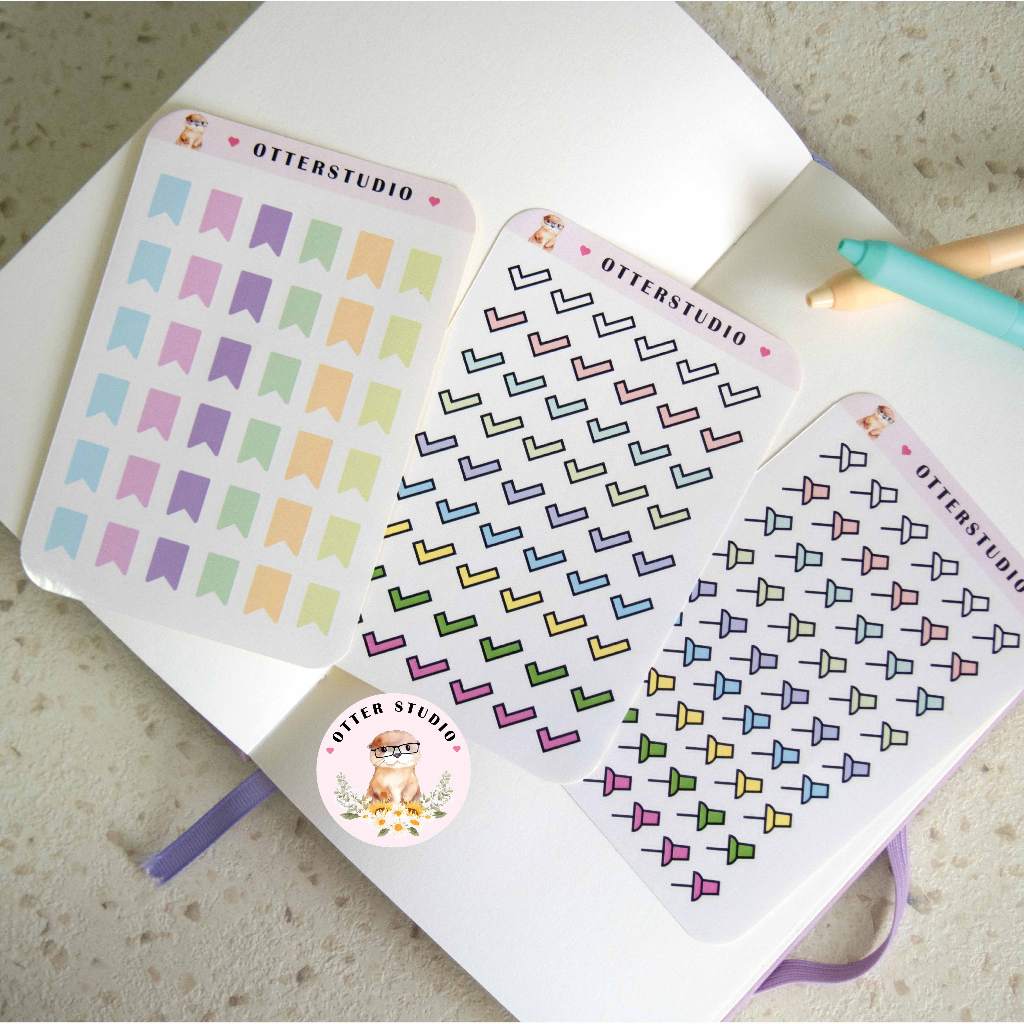 

OTTERSTUDIO- Mini sticker /journaling / sticker journal/ sticker icon