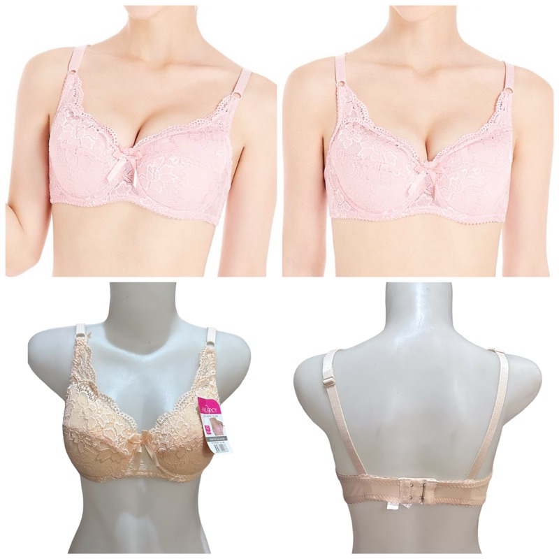 Felancy bra berkawat 072-01048A full cup lace bra 34A 36A 38A