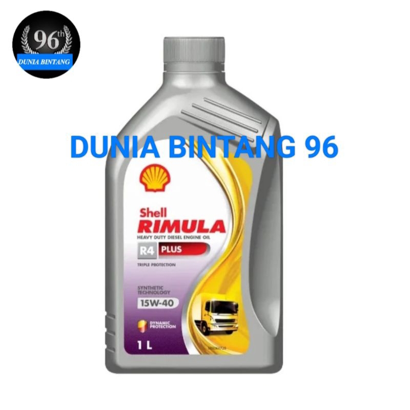 Oli Mesin Mobil Shell Rimula R4 Plus (1L)