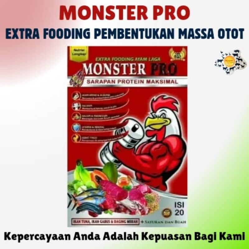 Monster PRO Jamu Sarapan Ayam