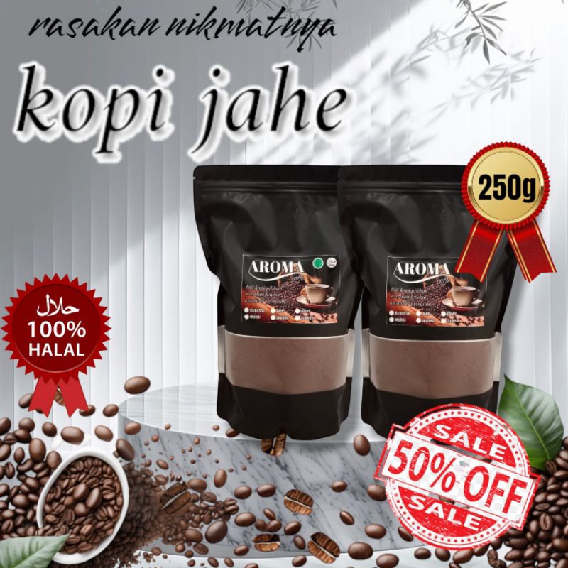 

BUBUK KOPI JAHE ISI 250G