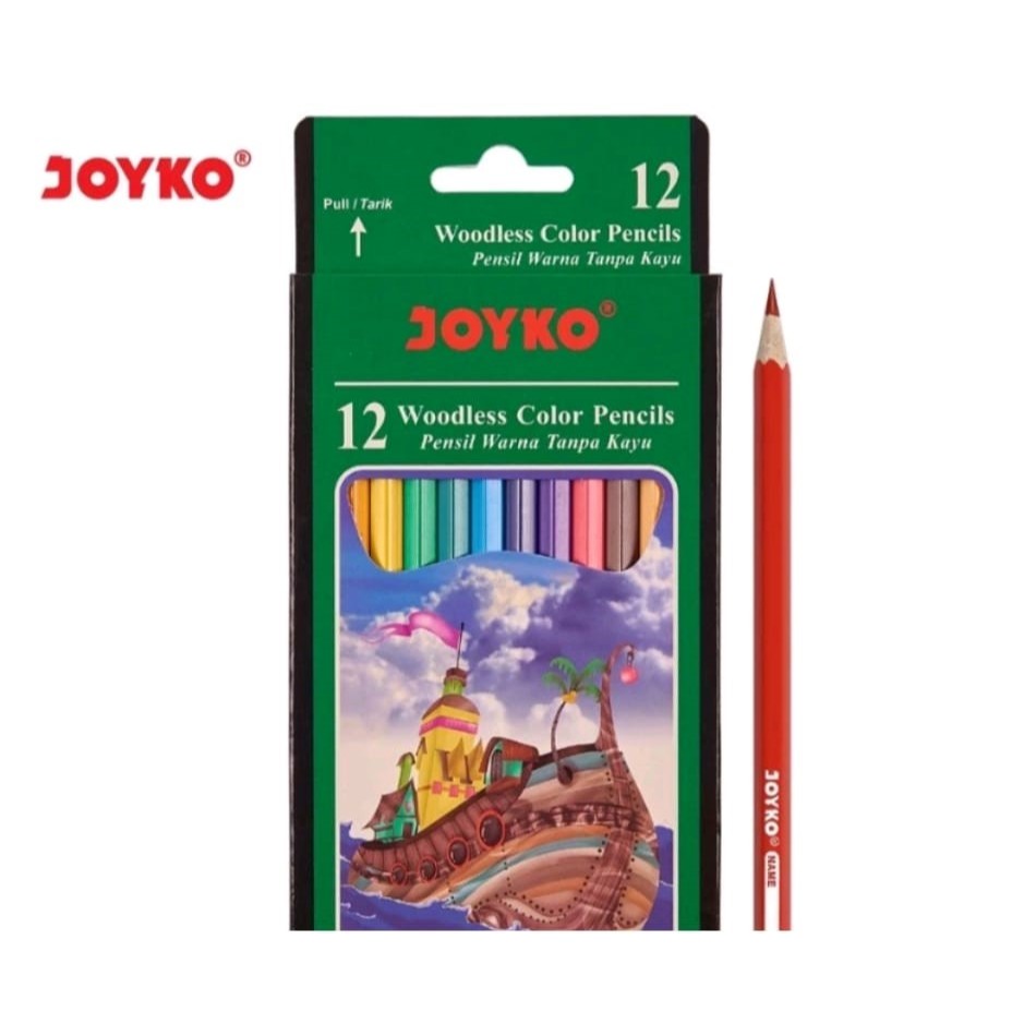 

Pensil Warna 12 Joyko CP-103