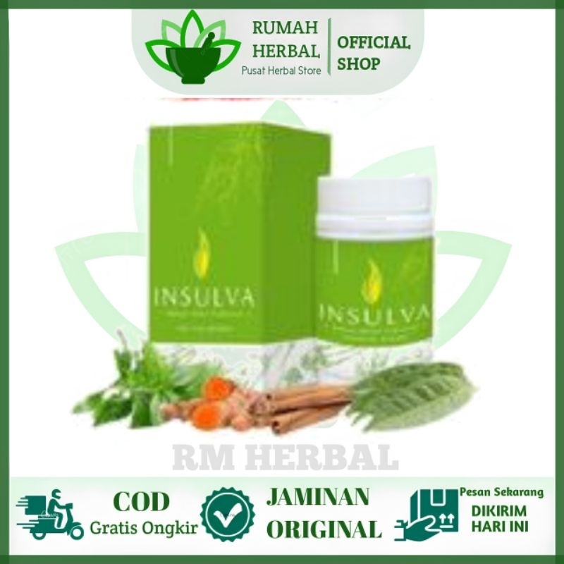 Insulva asli original obat herbal diabetes Insulva Insulva obat diabetes insulfit kapsul insulfit In