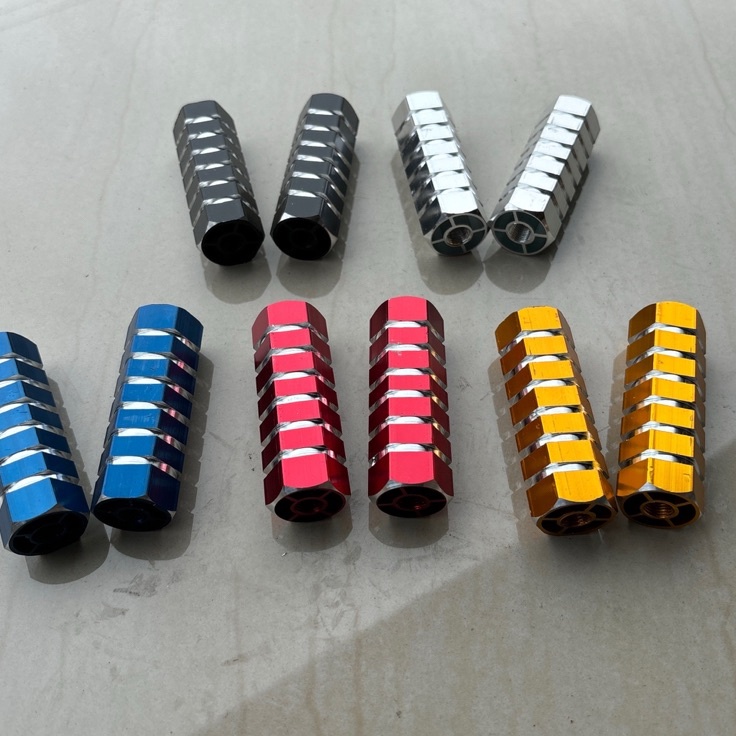 Top Product jalu alloy warna step pijakan kaki boncengan belakang sepeda anak bmx minion fixie SEPAS