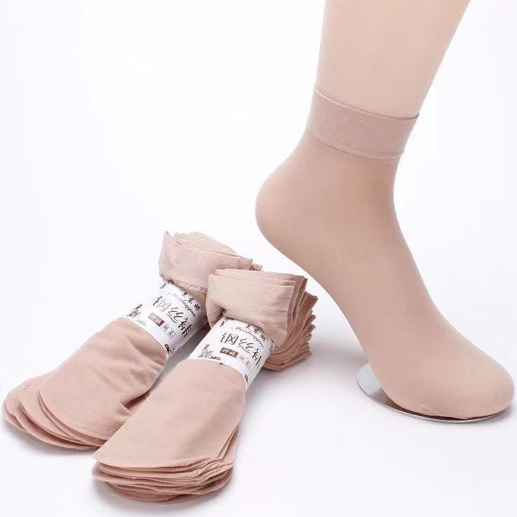 ShareNow Kaos Kaki Stocking Wanita Pria Pendek Bahan Tipis  Kaus Kaki Stoking Tipis Transparan Cowok