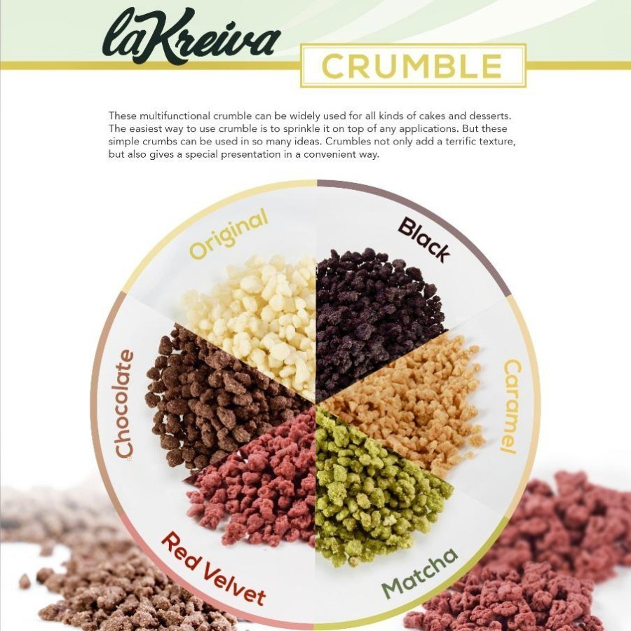 

Crumble La Kreiva 250gr / Cookie Crumb