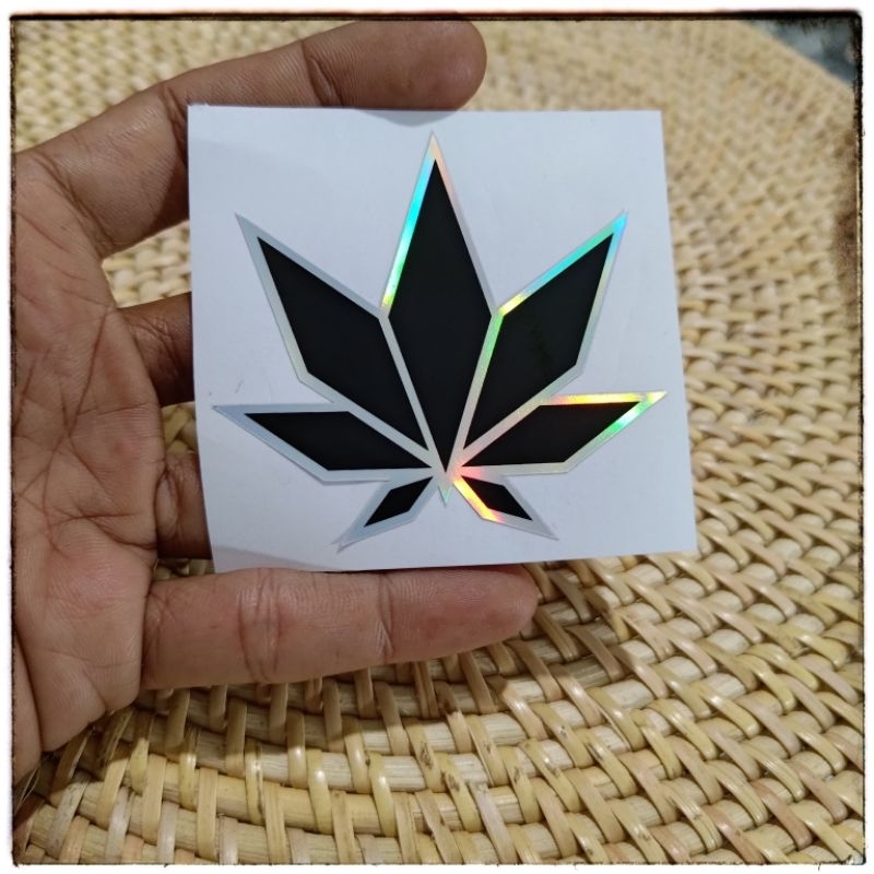 

sticker logo rasta, bunga