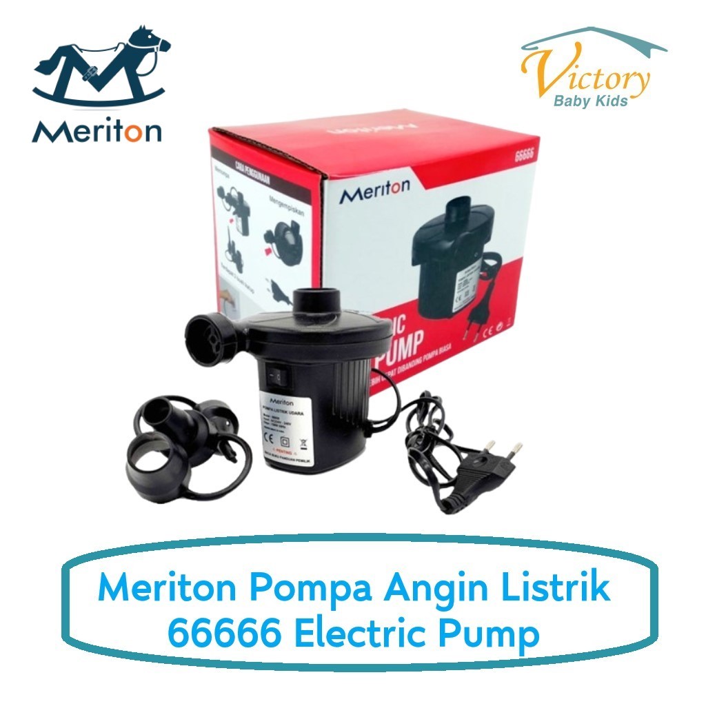 Meriton 66666 Electric Pump - Pompa Angin Listrik