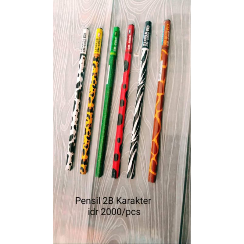

Pensil 2B Karakter Mix